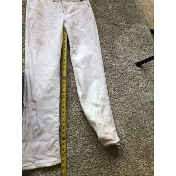 Michael Kors Women’s White Straight Leg Jeans Size 4 - Picture 6 of 7